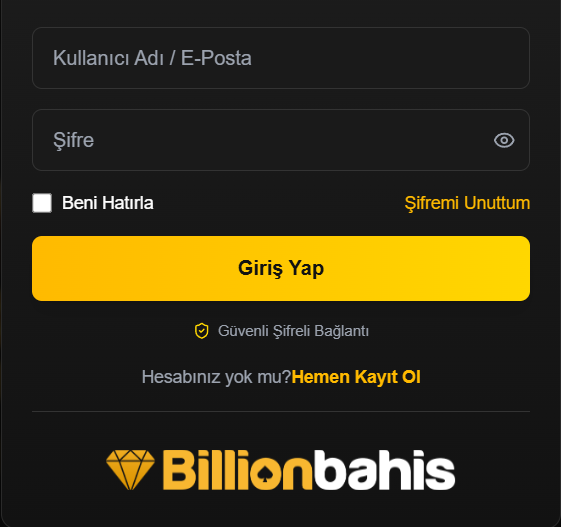 Billionbahis Giriş