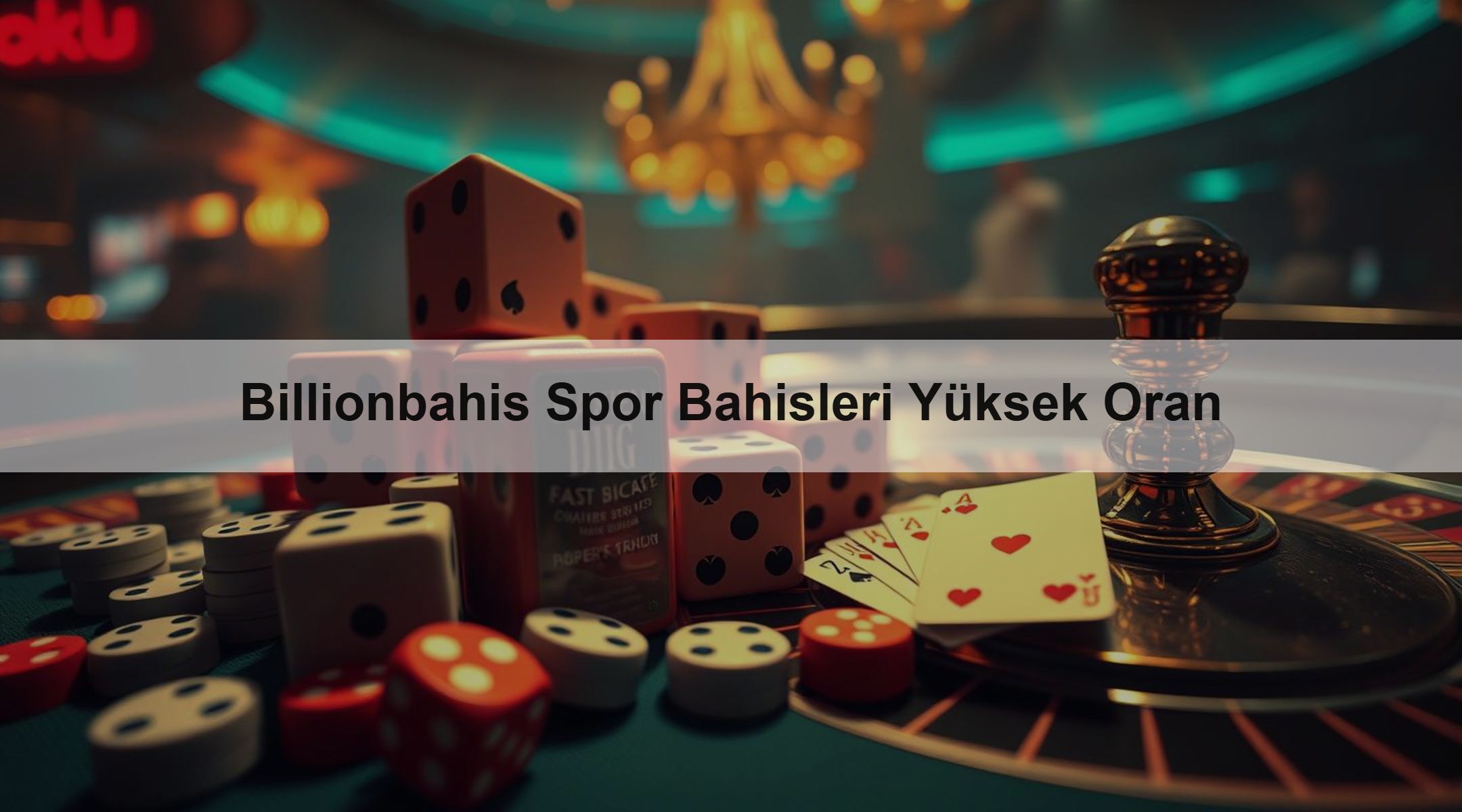 Billionbahis Spor Bahisleri Yüksek Oran